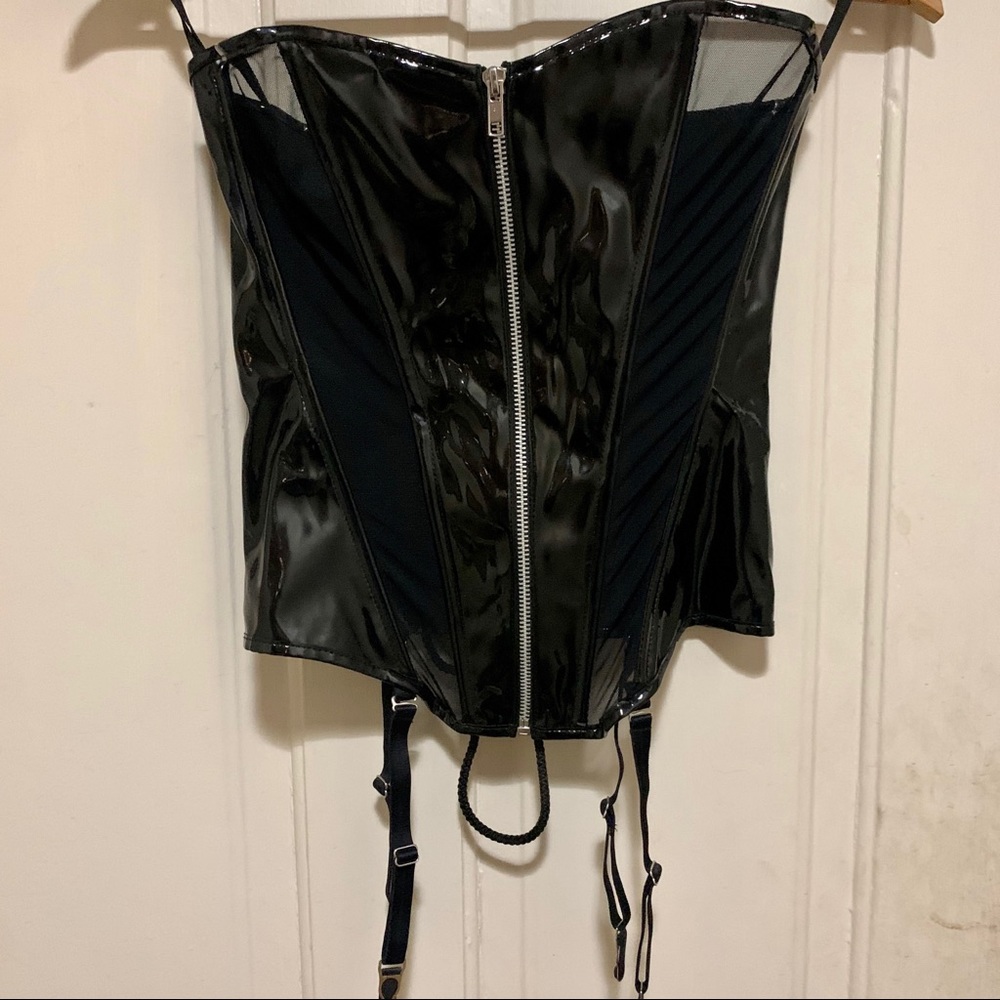BUNDLE Allure vinyl corsets NWOT